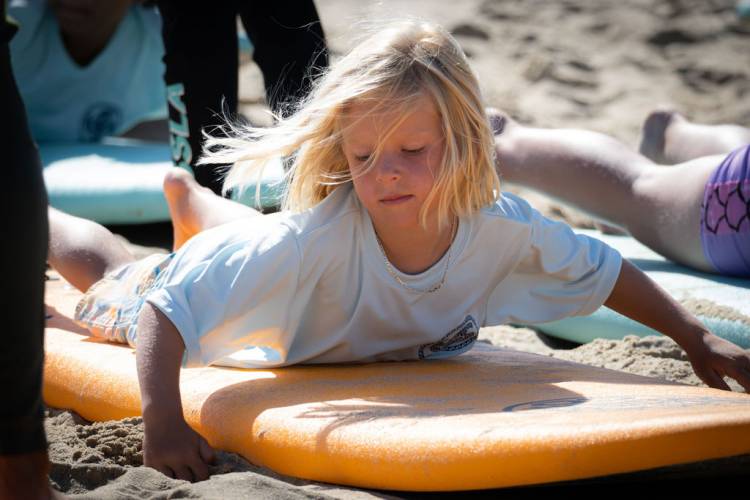 Surf Camp in Sandbridge. Photo by Ivy Trails Photography. 