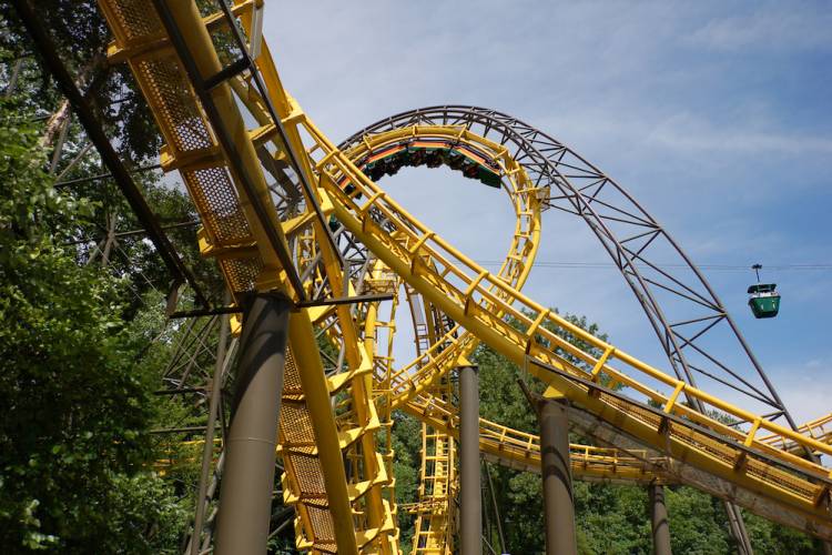 busch gardens loch ness roller coaster