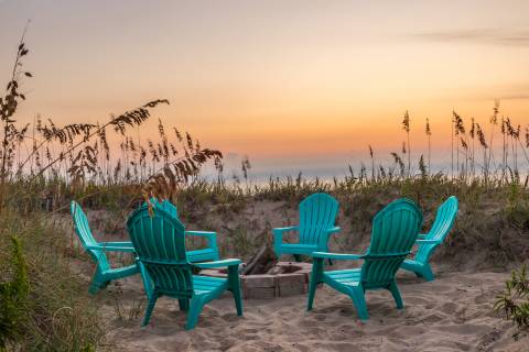 beach-circle-sunset-view