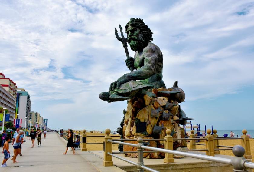 King Neptune Statue VA Beach